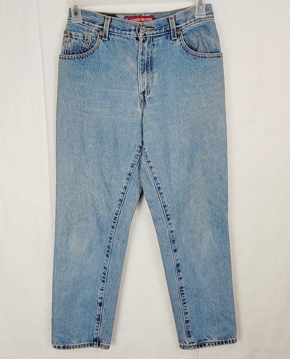Vintage Levis 550 jeans Size 8S Classic tapered Western Y2k Made in Mexico 2003